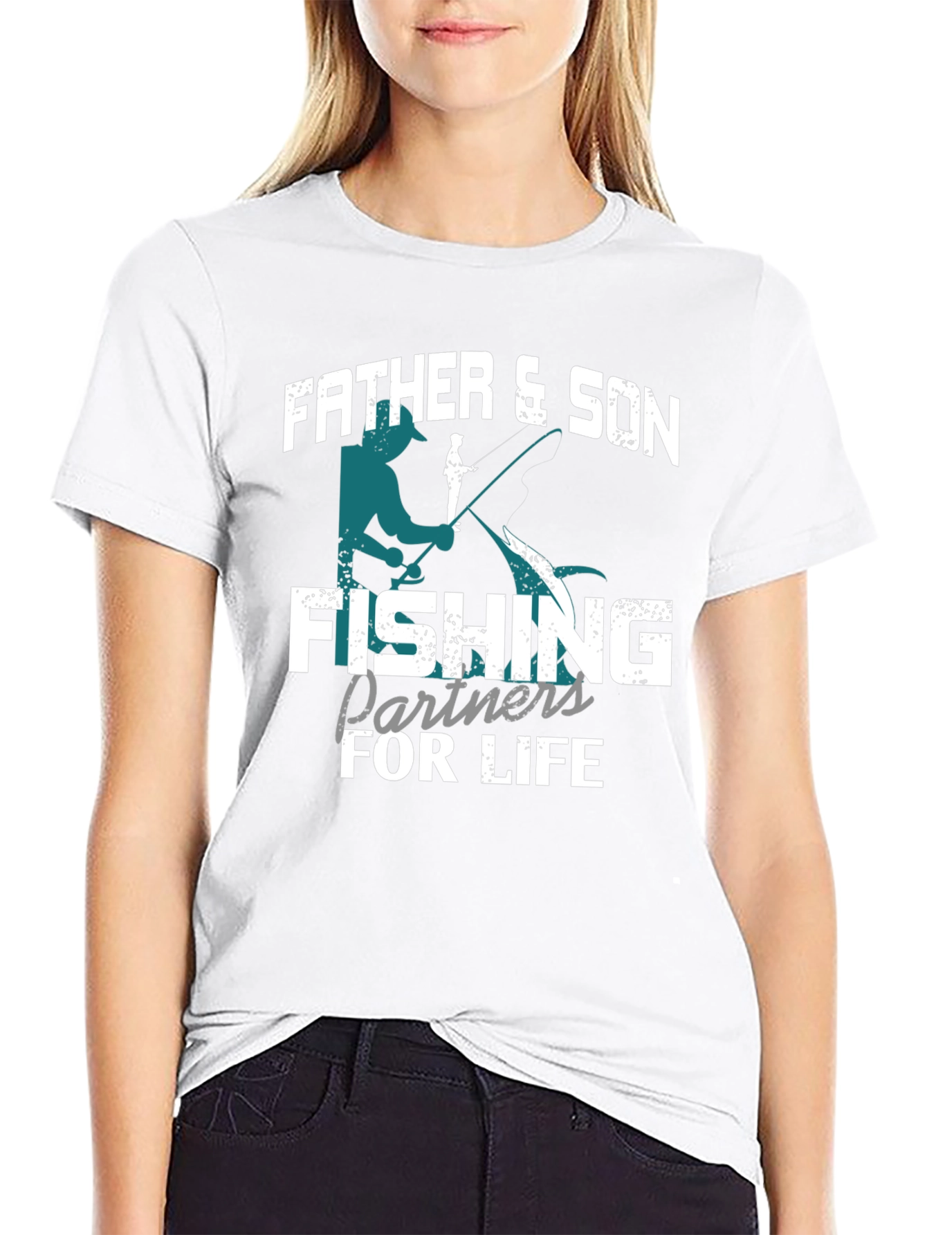 Father & Son Fishing T-Shirt: Partners for Life