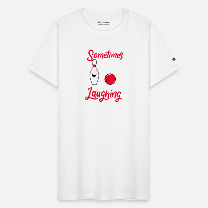 Can Almost Hear Ten Pin Laughing Bowling Bowler