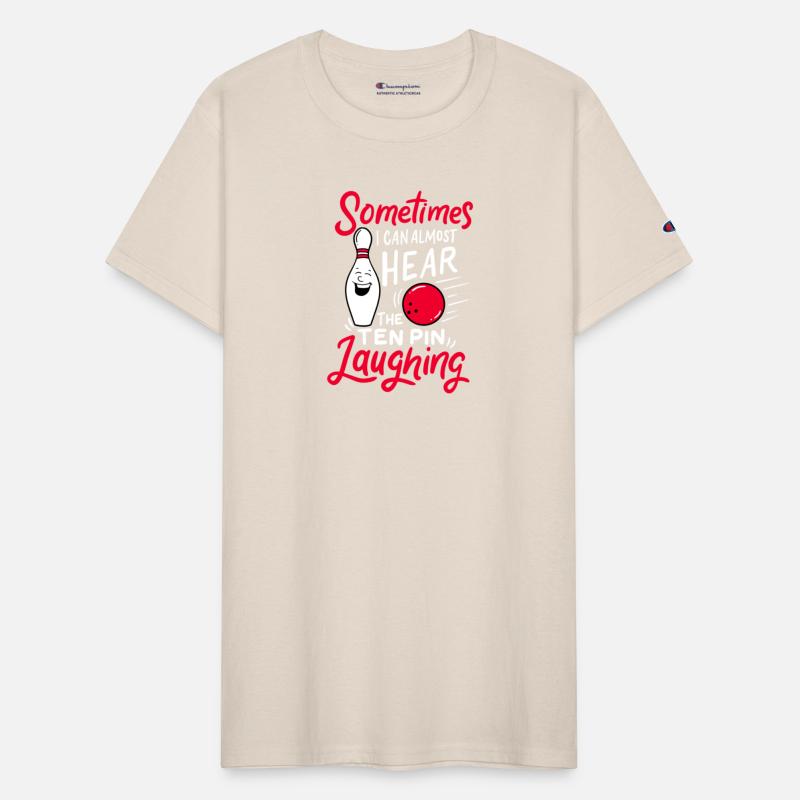 Can Almost Hear Ten Pin Laughing Bowling Bowler