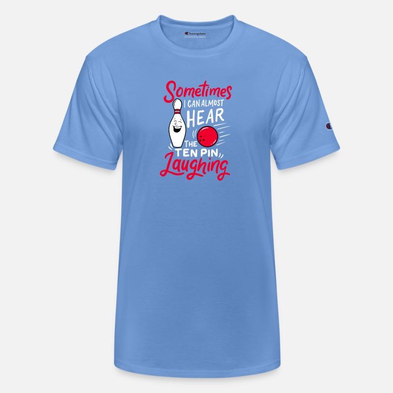 Can Almost Hear Ten Pin Laughing Bowling Bowler