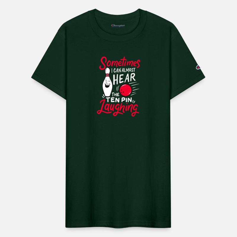 Can Almost Hear Ten Pin Laughing Bowling Bowler