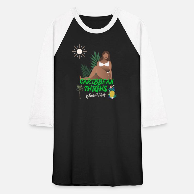 Caribbean Thighs - Funny Island Vibes T-Shirt