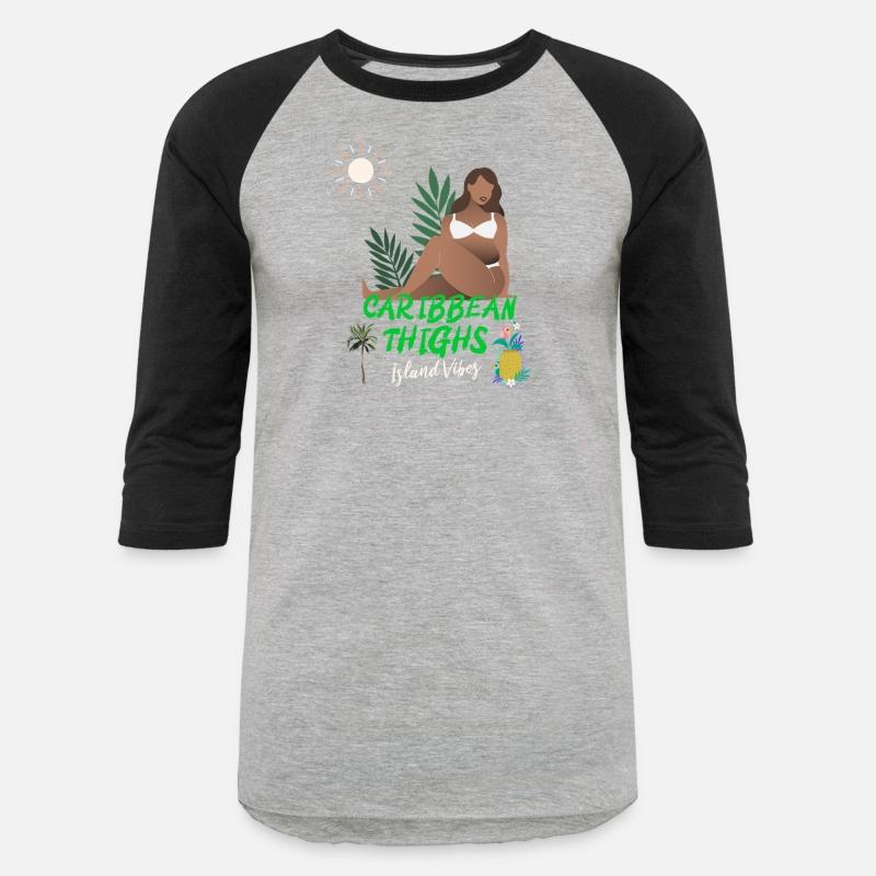 Caribbean Thighs - Funny Island Vibes T-Shirt