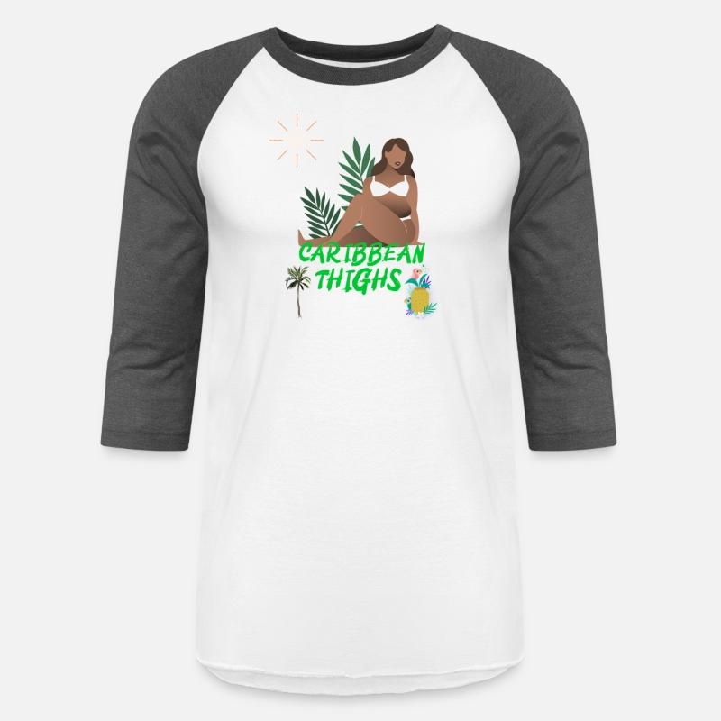 Caribbean Thighs - Funny Island Vibes T-Shirt