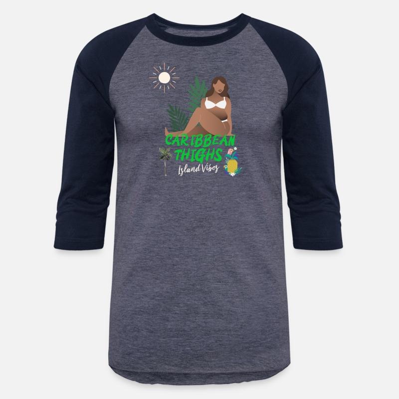 Caribbean Thighs - Funny Island Vibes T-Shirt