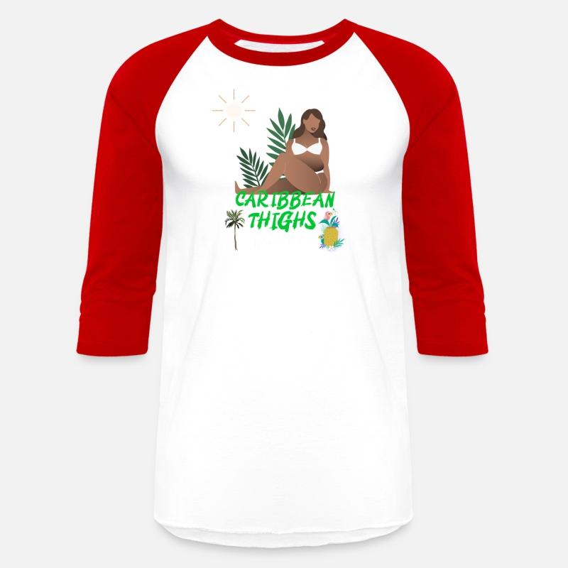 Caribbean Thighs - Funny Island Vibes T-Shirt