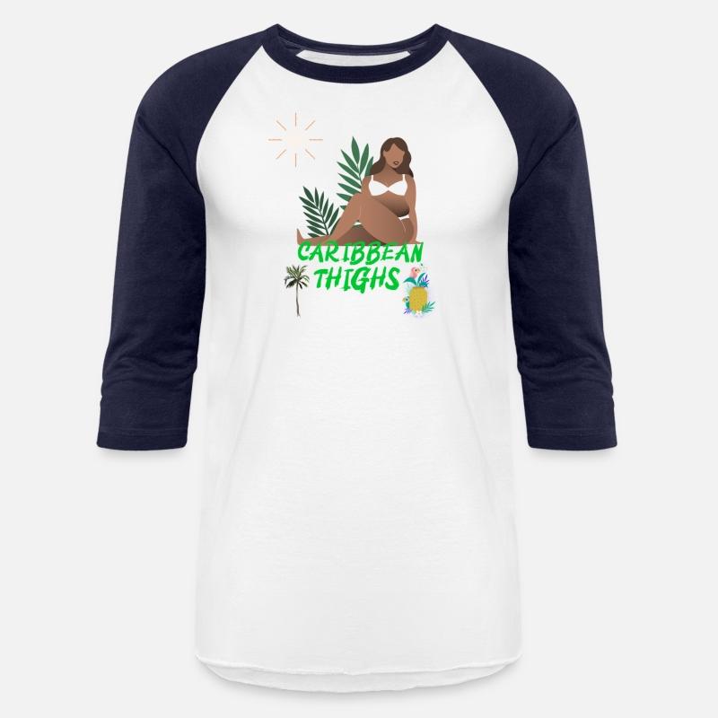 Caribbean Thighs - Funny Island Vibes T-Shirt