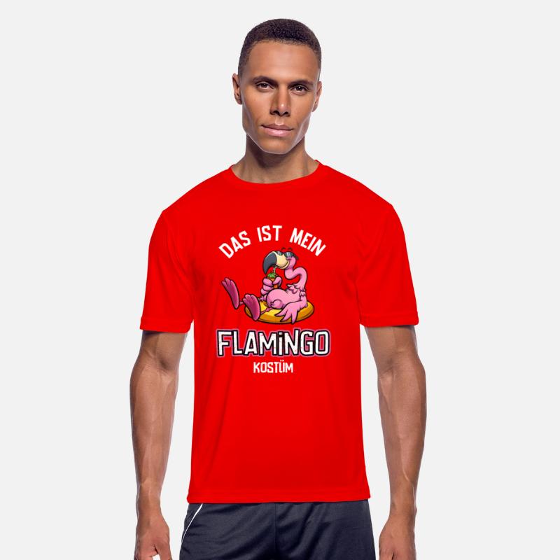 Carnival costume flamingo