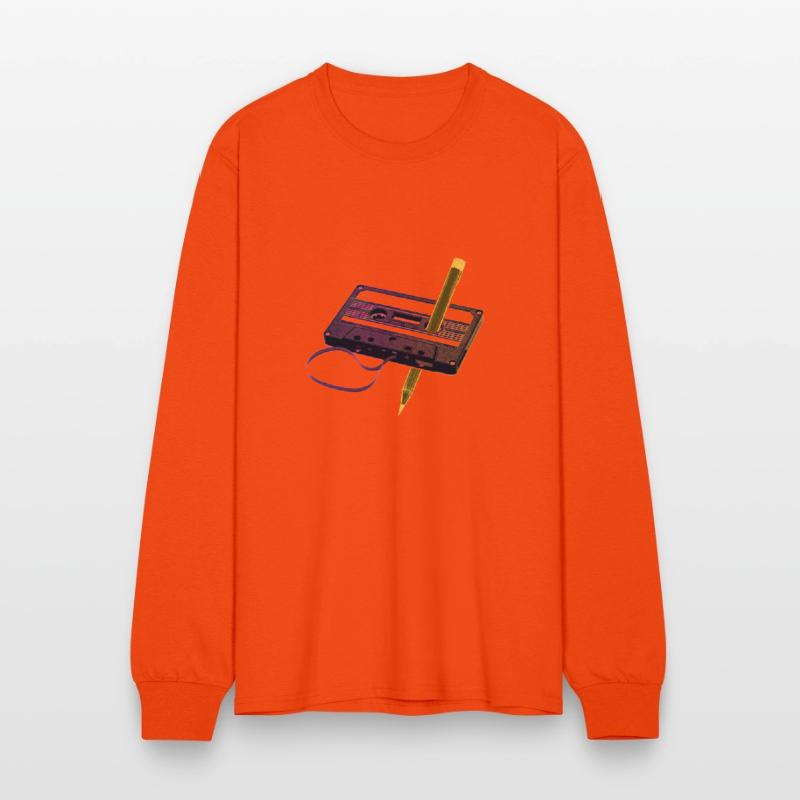 Cassette with pen - Retro