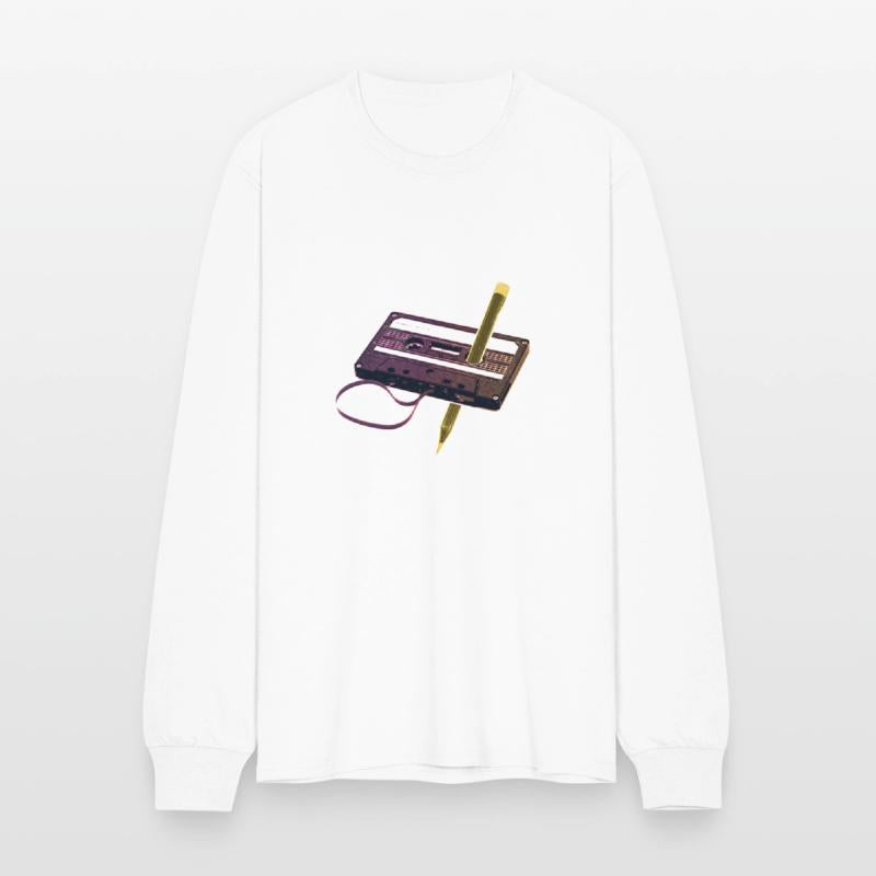 Cassette with pen - Retro