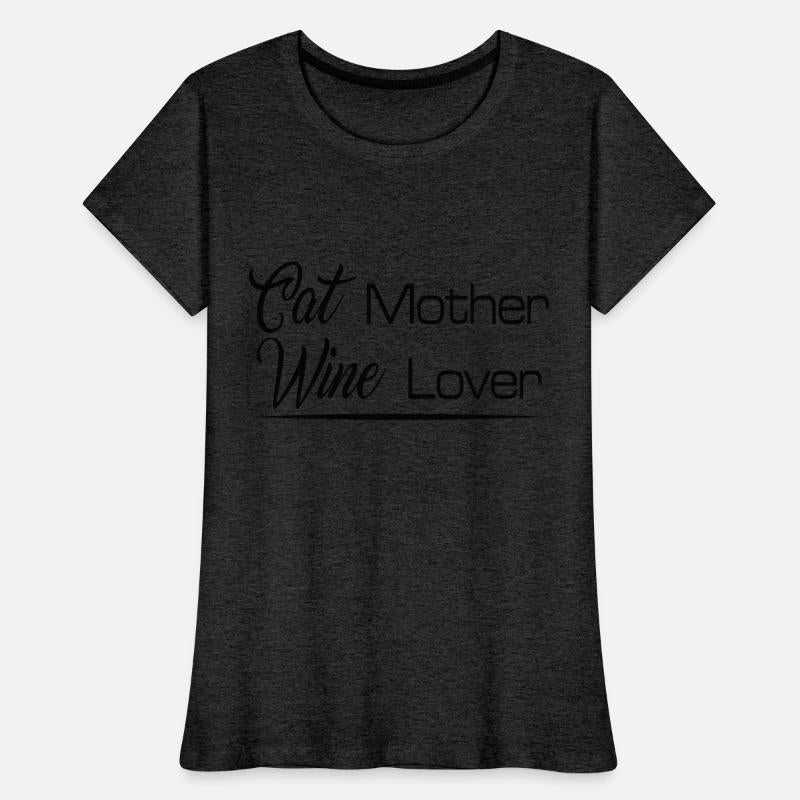 cat mother wine lover
