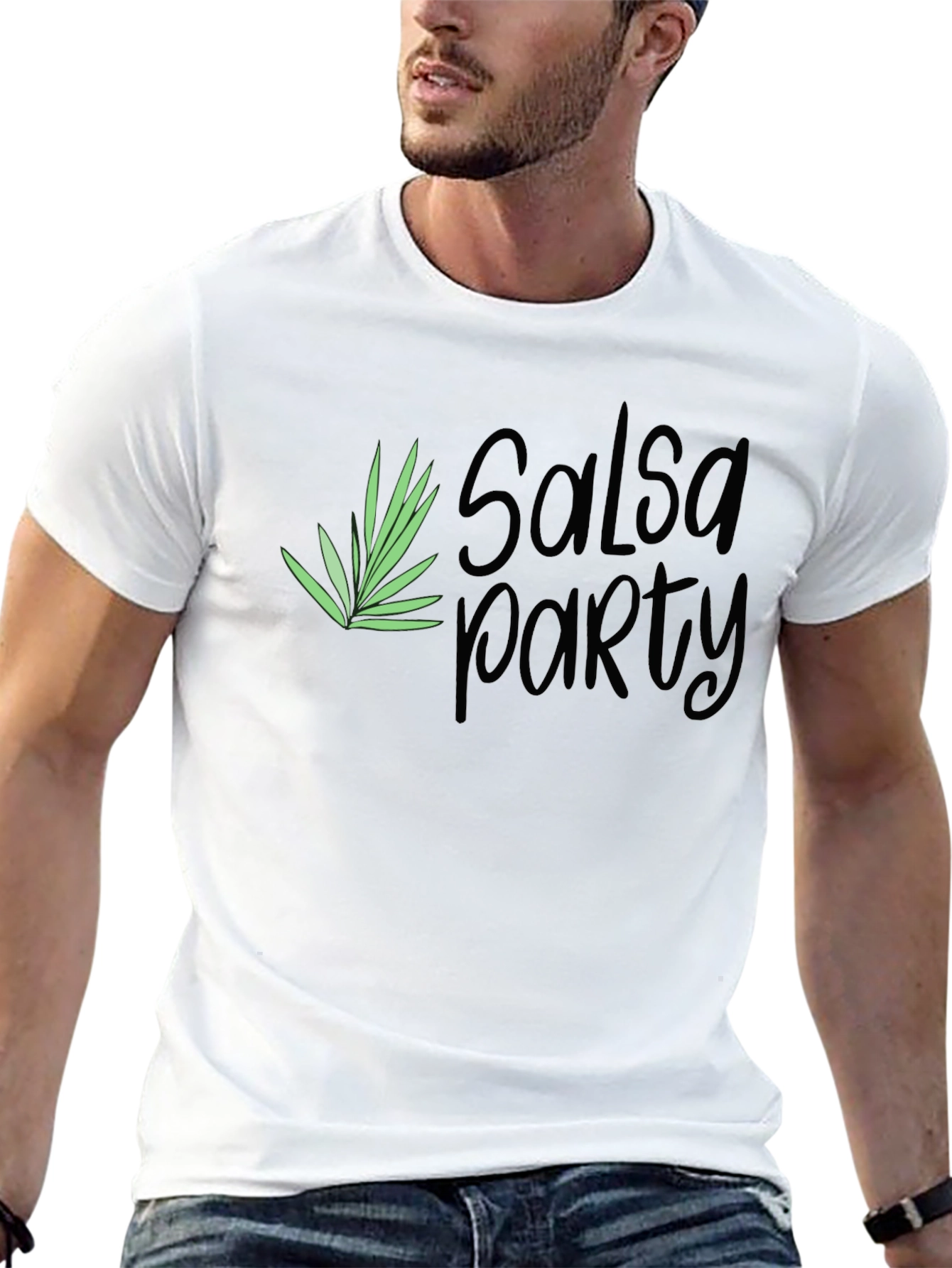 Salsa Party T-Shirt - Tropical Green