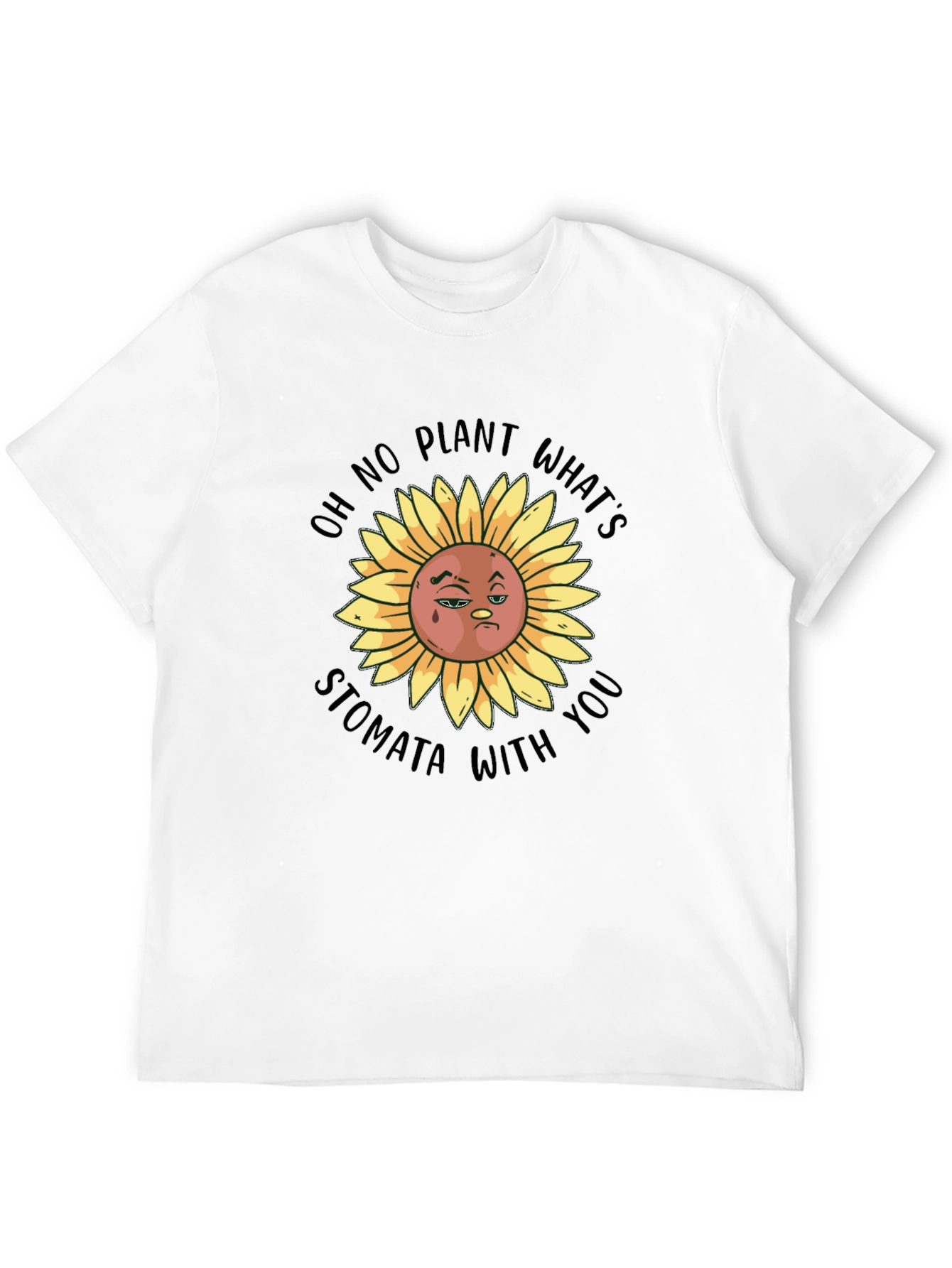 Funny Sunflower Graphic T-Shirt