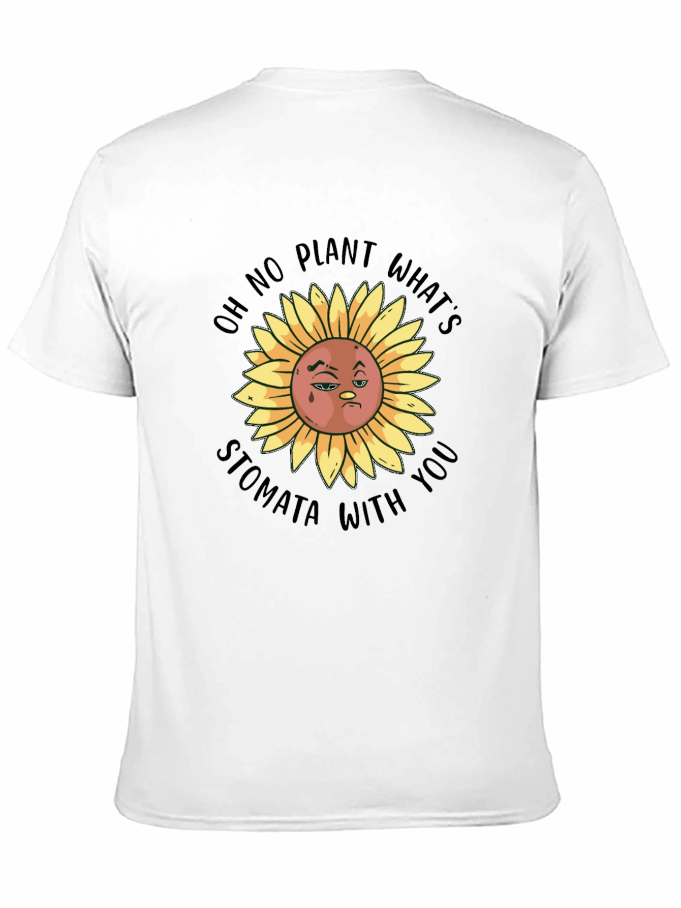 Funny Sunflower Graphic T-Shirt