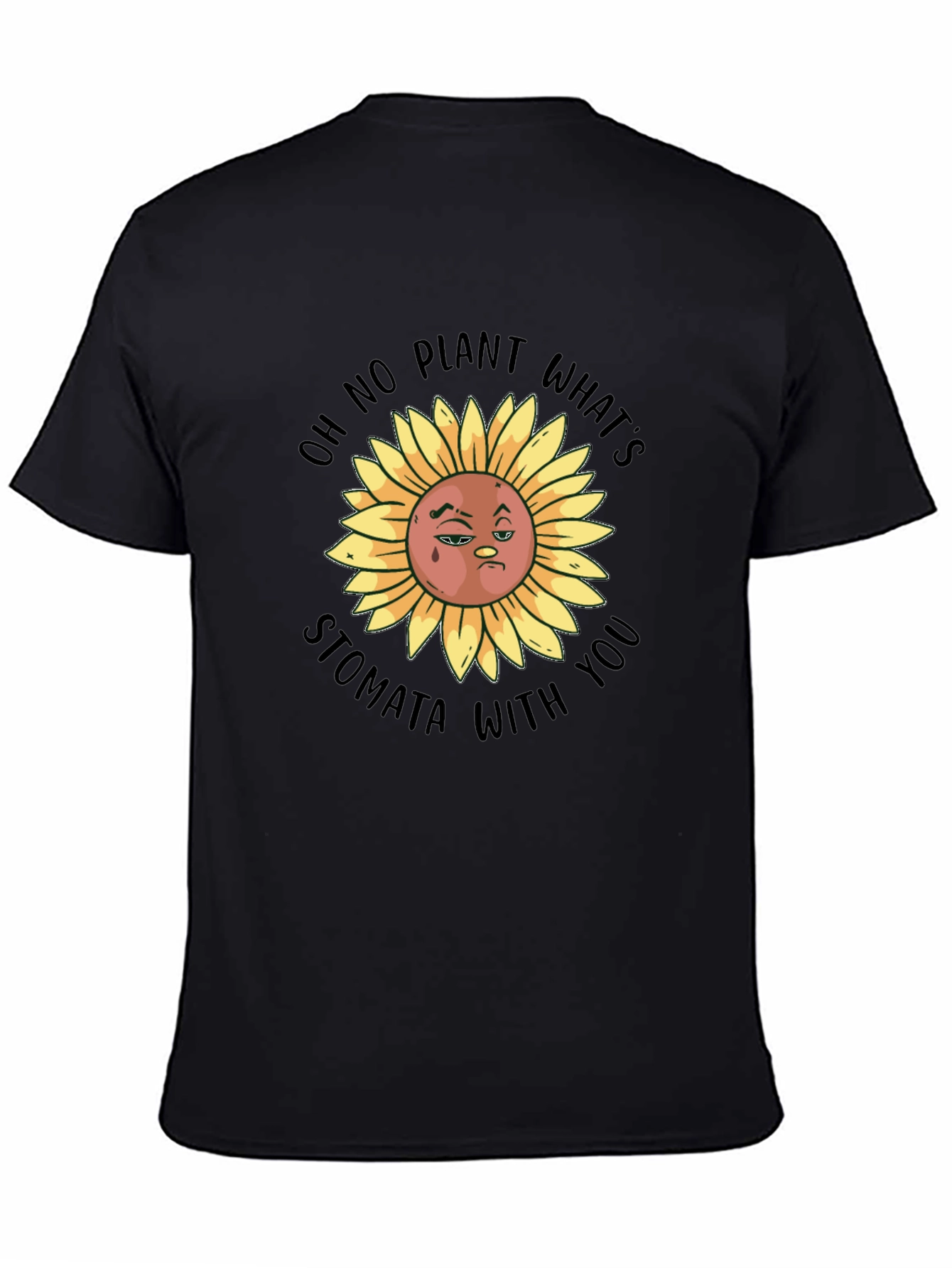 Funny Sunflower Graphic T-Shirt