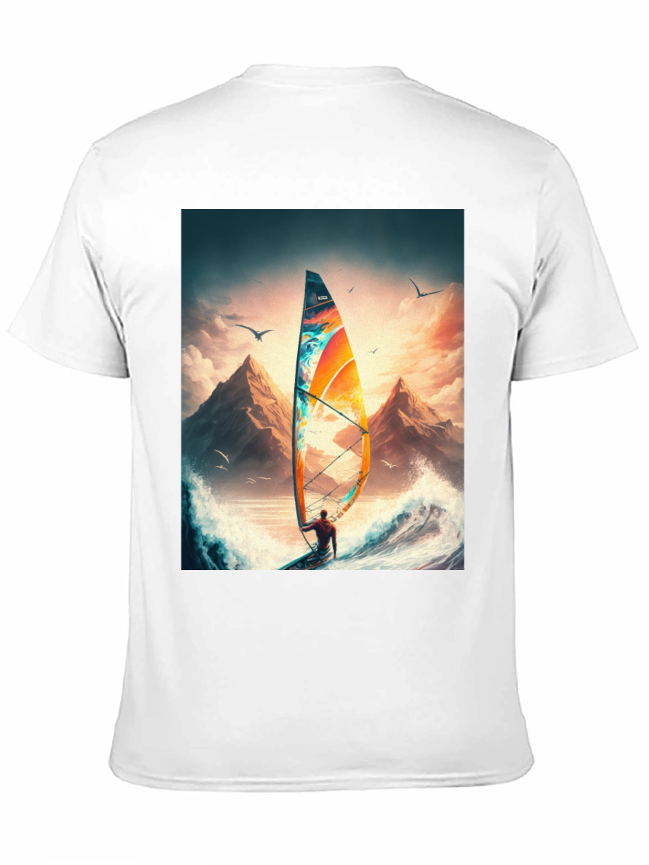 Windsurfing Adventure Graphic Tee