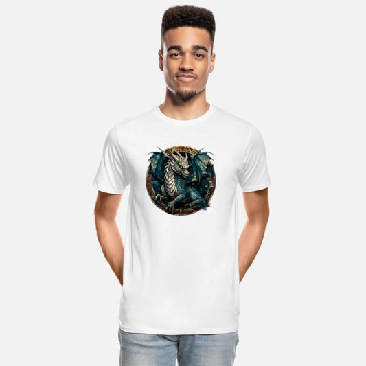 Cerulean Coil: The Stained Glass Dragon