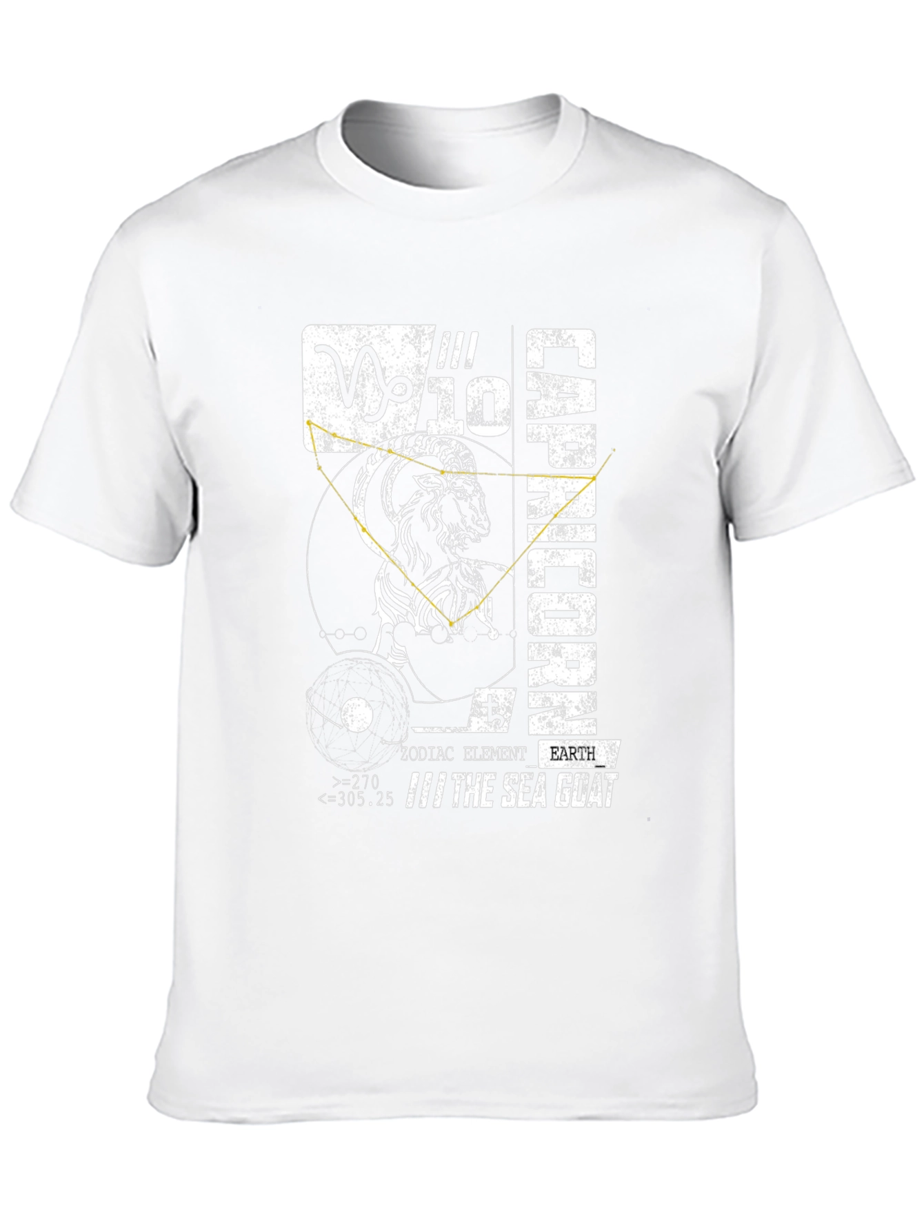 Capricorn Zodiac Graphic T-Shirt