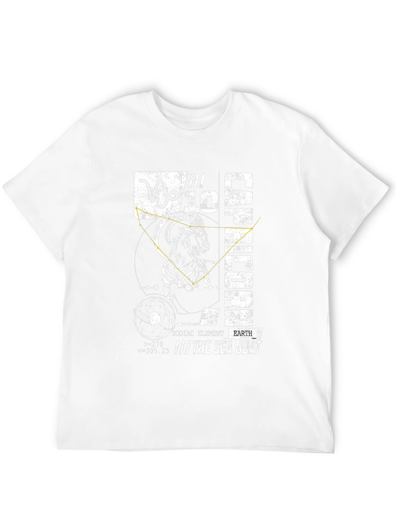 Capricorn Zodiac Graphic T-Shirt