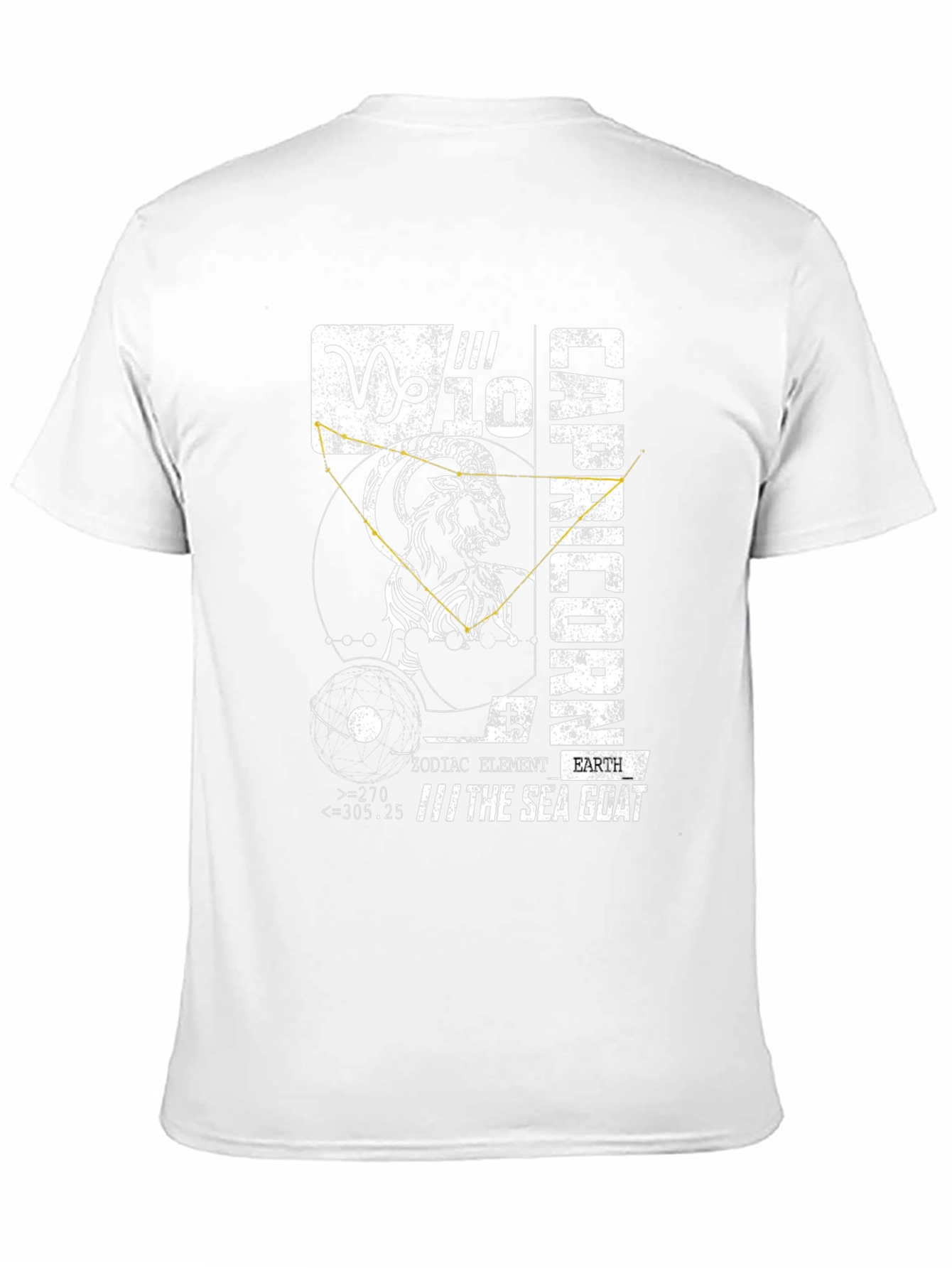 Capricorn Zodiac Graphic T-Shirt