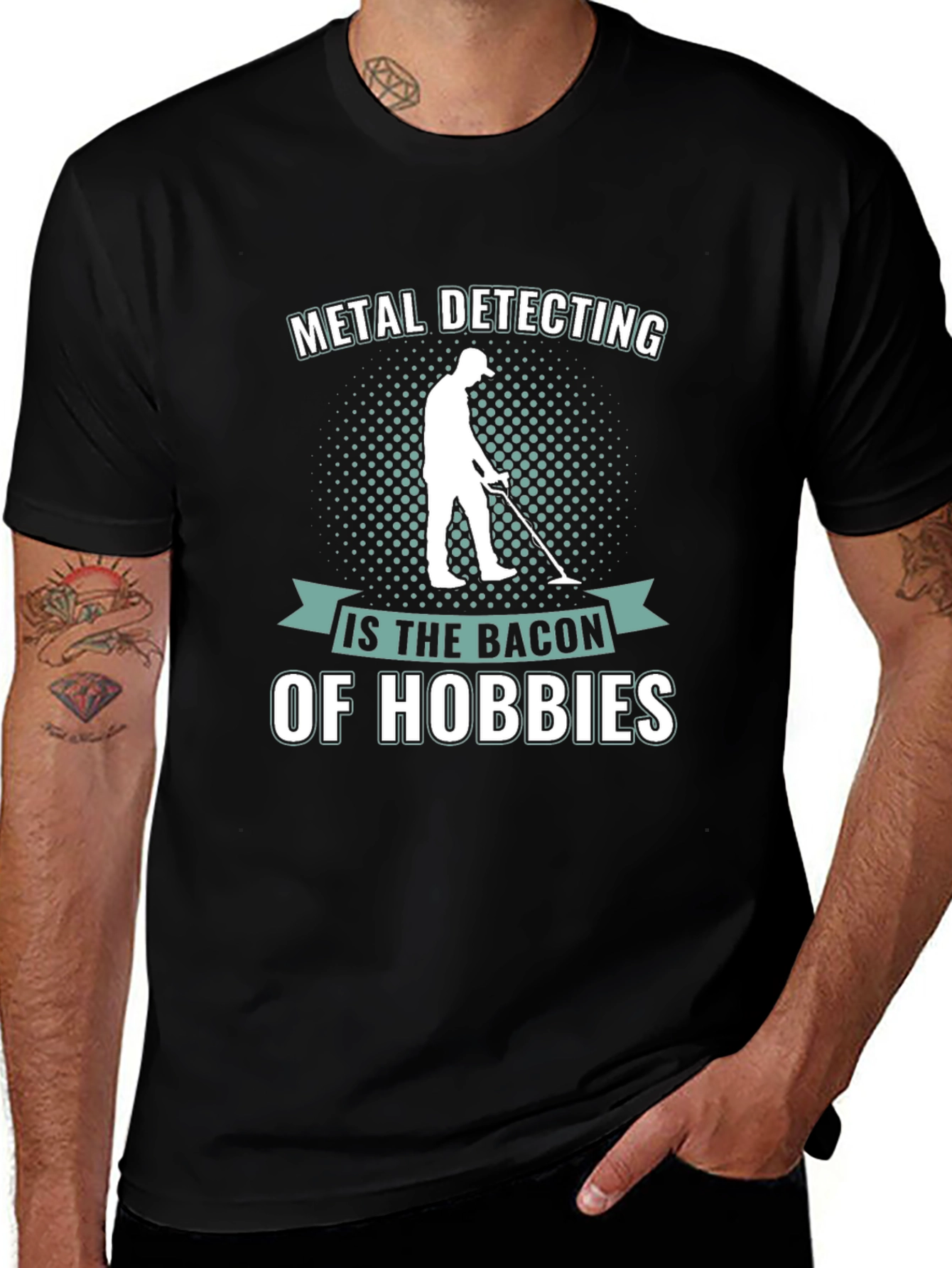 Metal Detecting: The Bacon of Hobbies T-Shirt