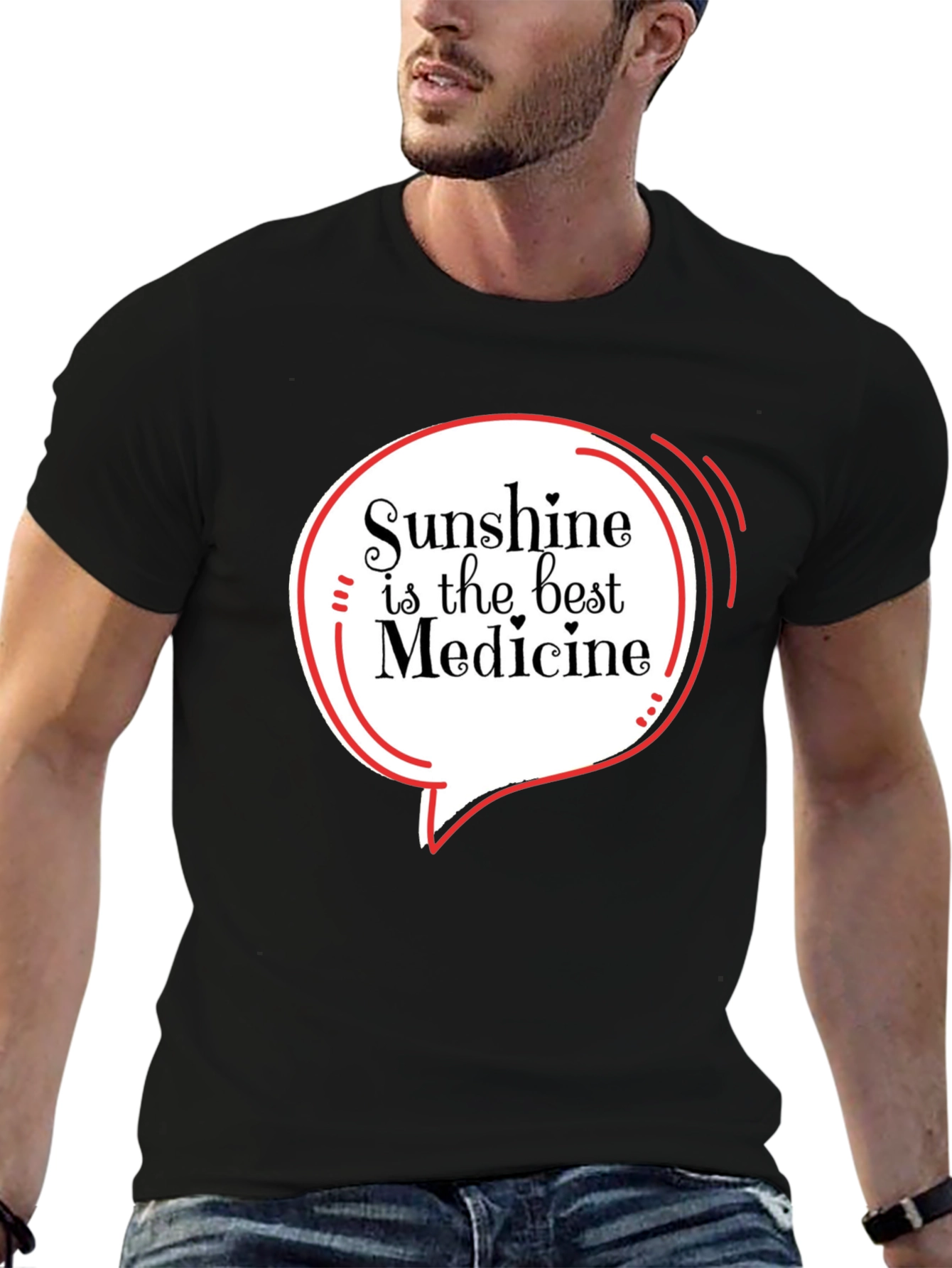 Sunshine is the Best Medicine Graphic Tee