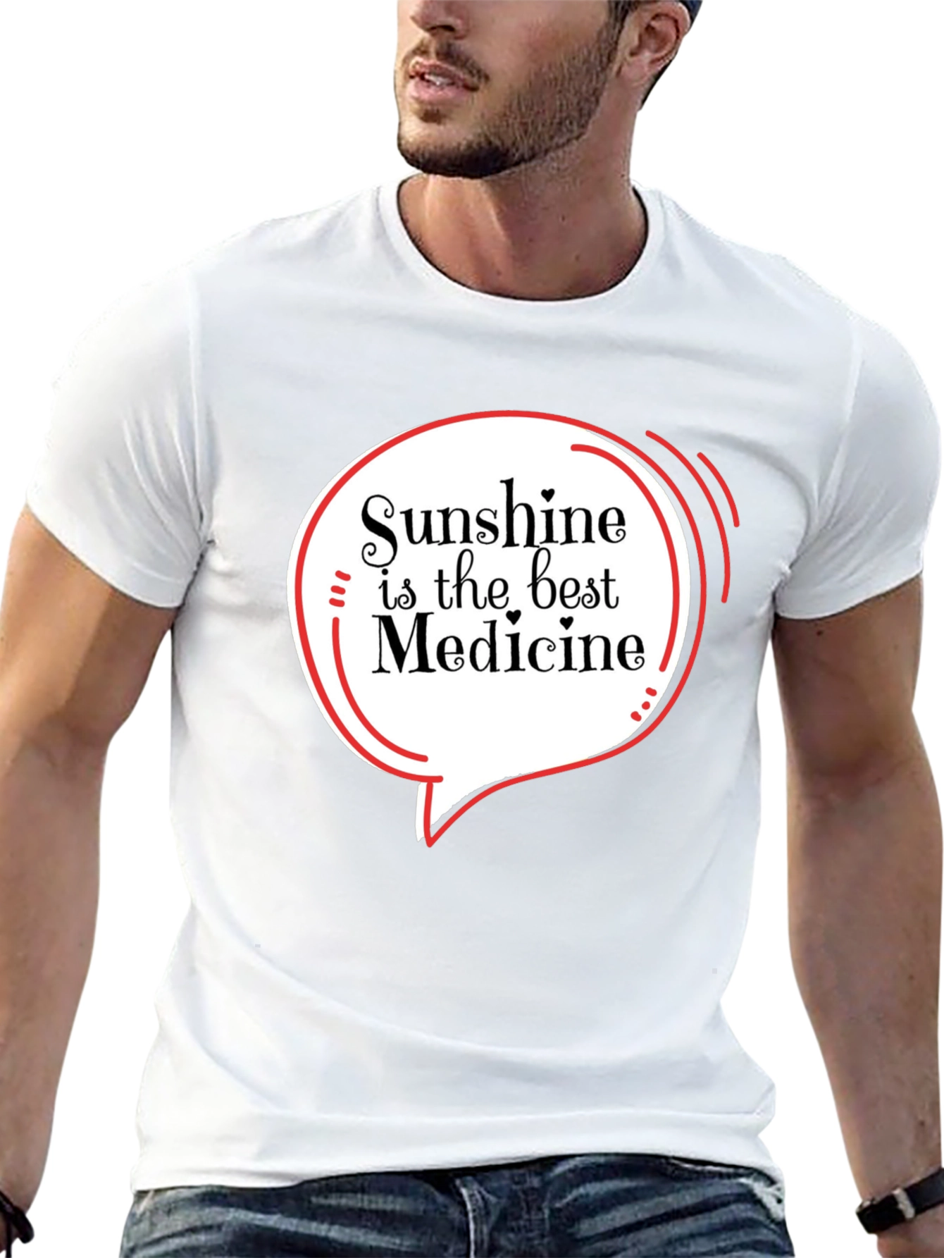Sunshine is the Best Medicine Graphic Tee