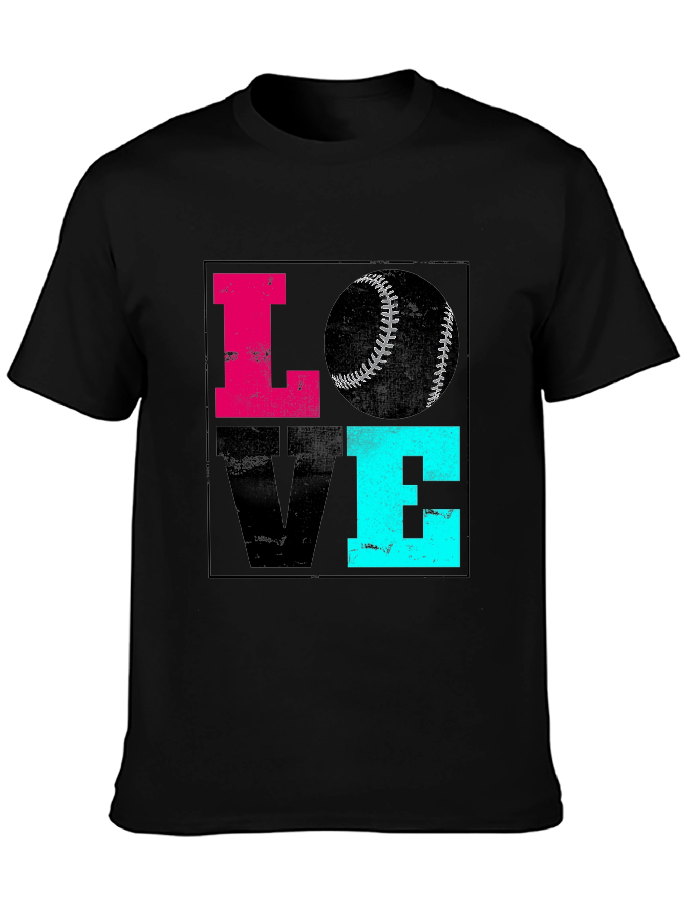 Love Baseball Graphic Tee - Sporty Casual Shirt