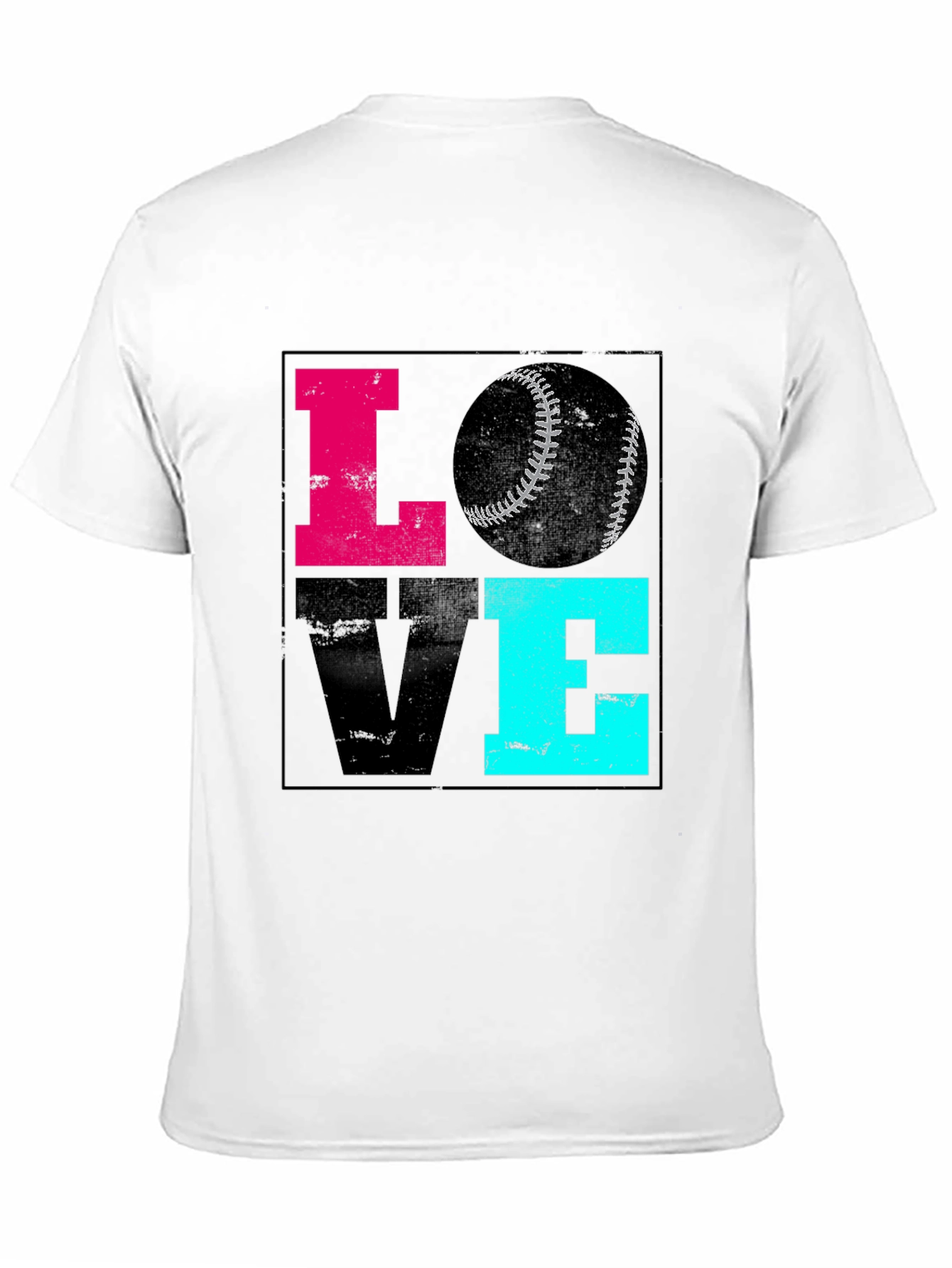 Love Baseball Graphic Tee - Sporty Casual Shirt