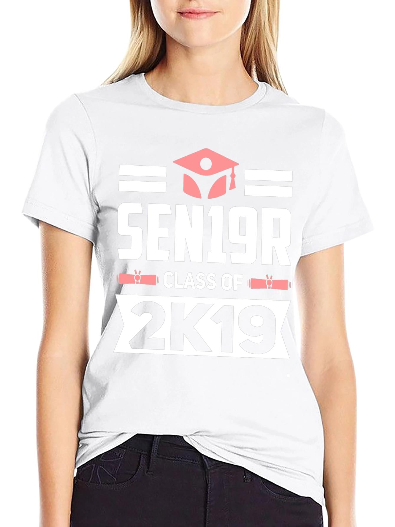 Senior Class of 2K19 Black T-Shirt