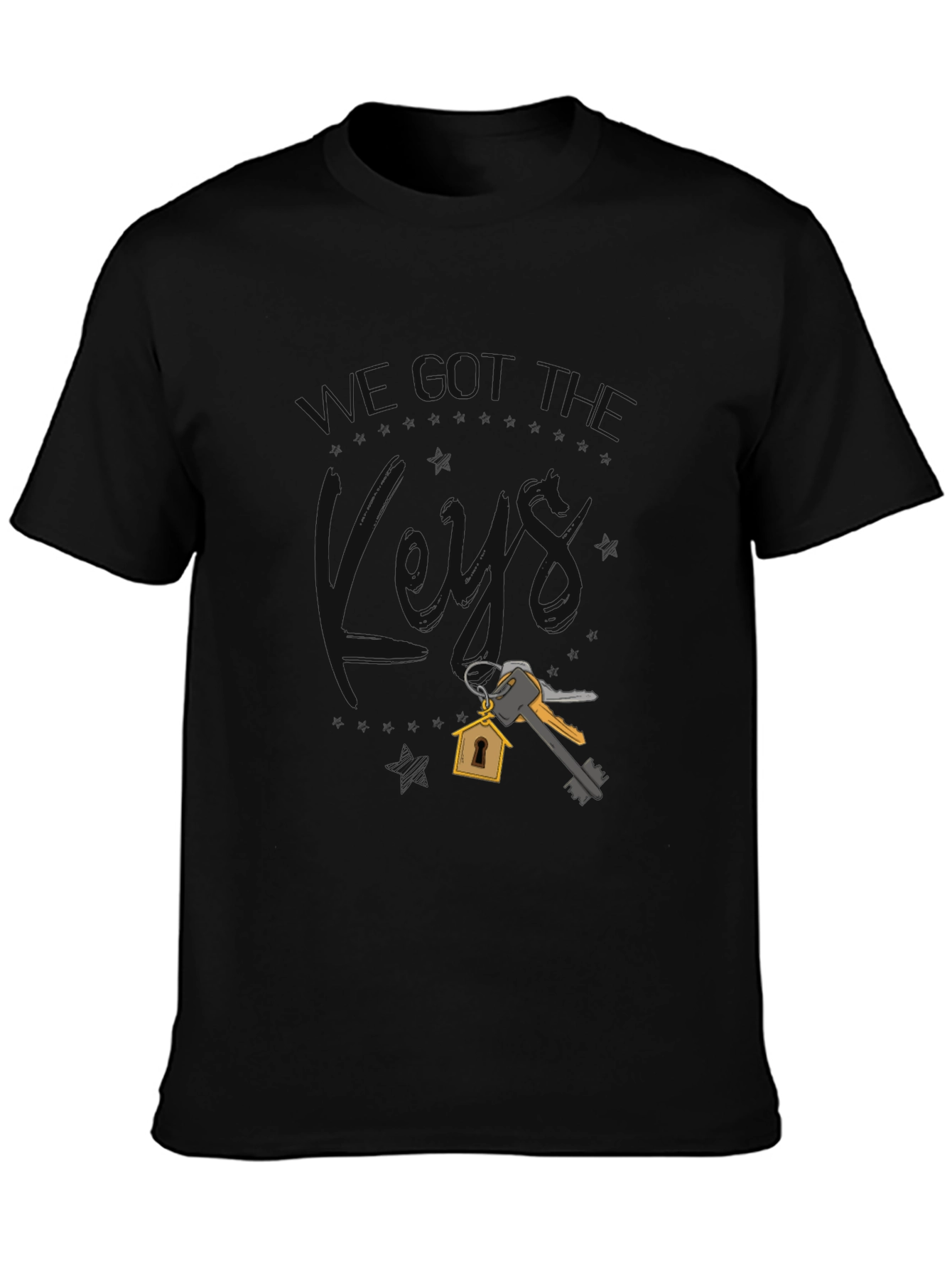 New Homeowner Keys Graphic T-Shirt