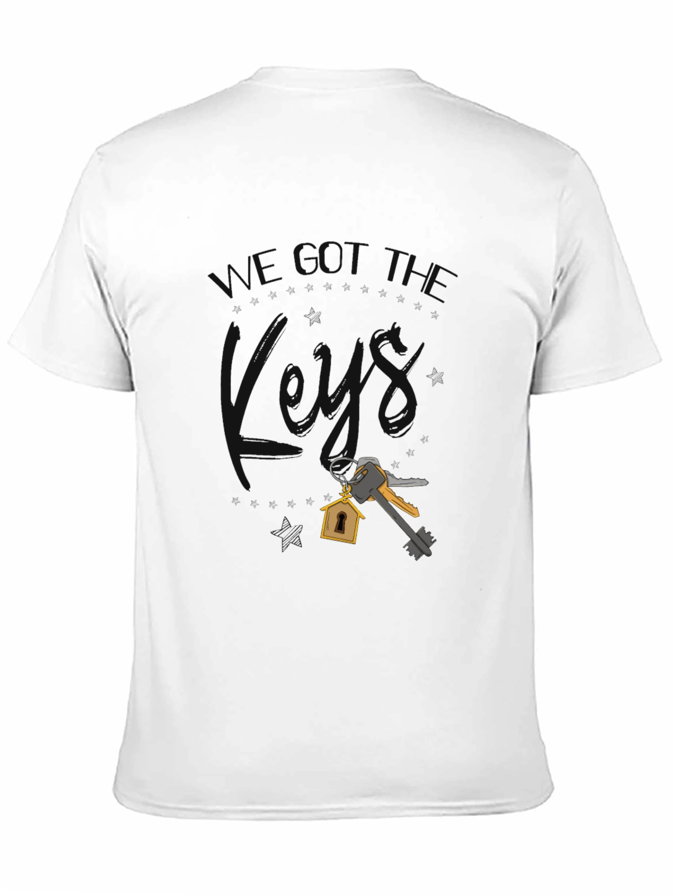 New Homeowner Keys Graphic T-Shirt