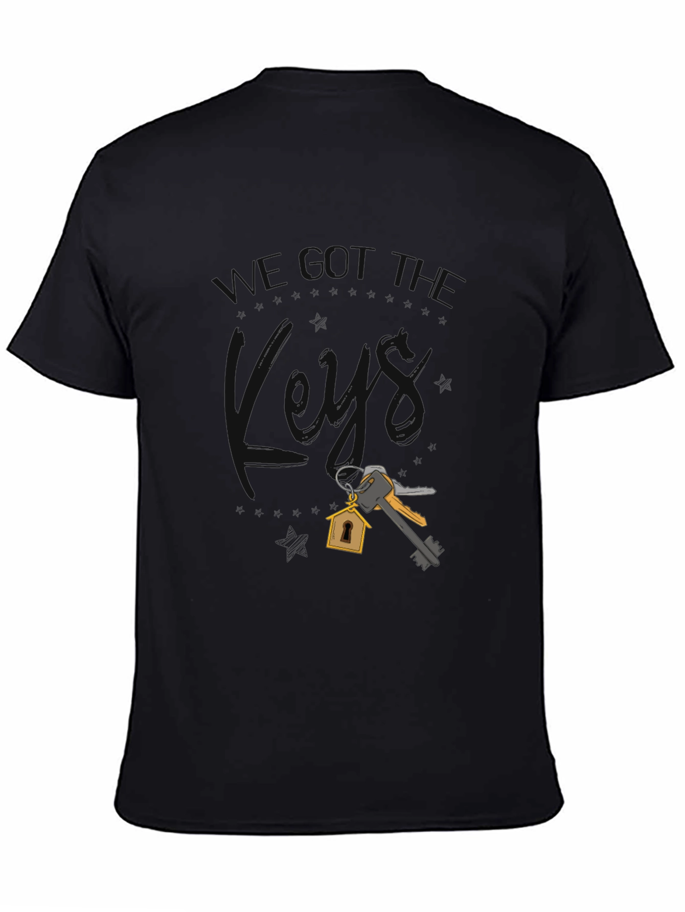 New Homeowner Keys Graphic T-Shirt
