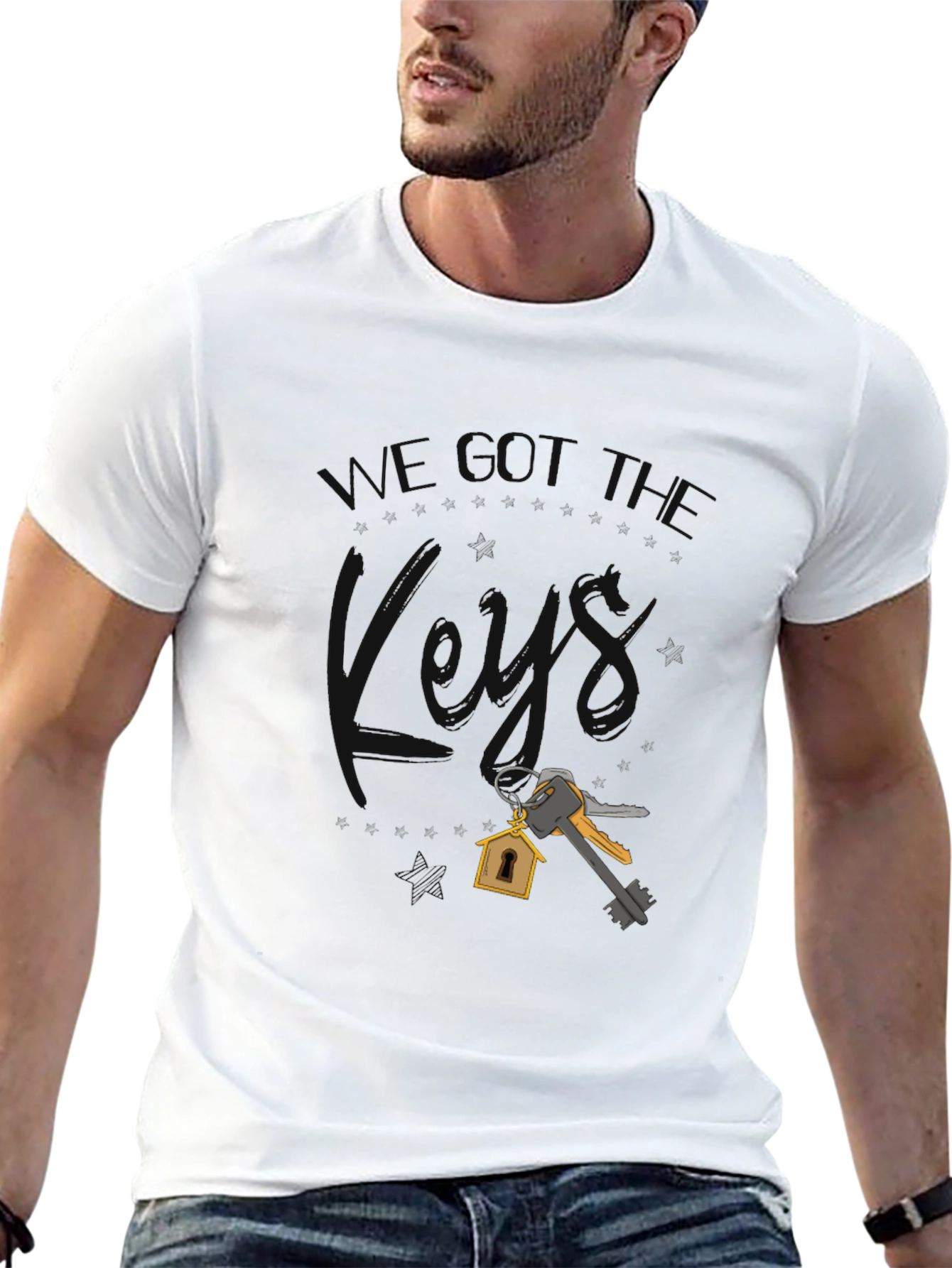 New Homeowner Keys Graphic T-Shirt