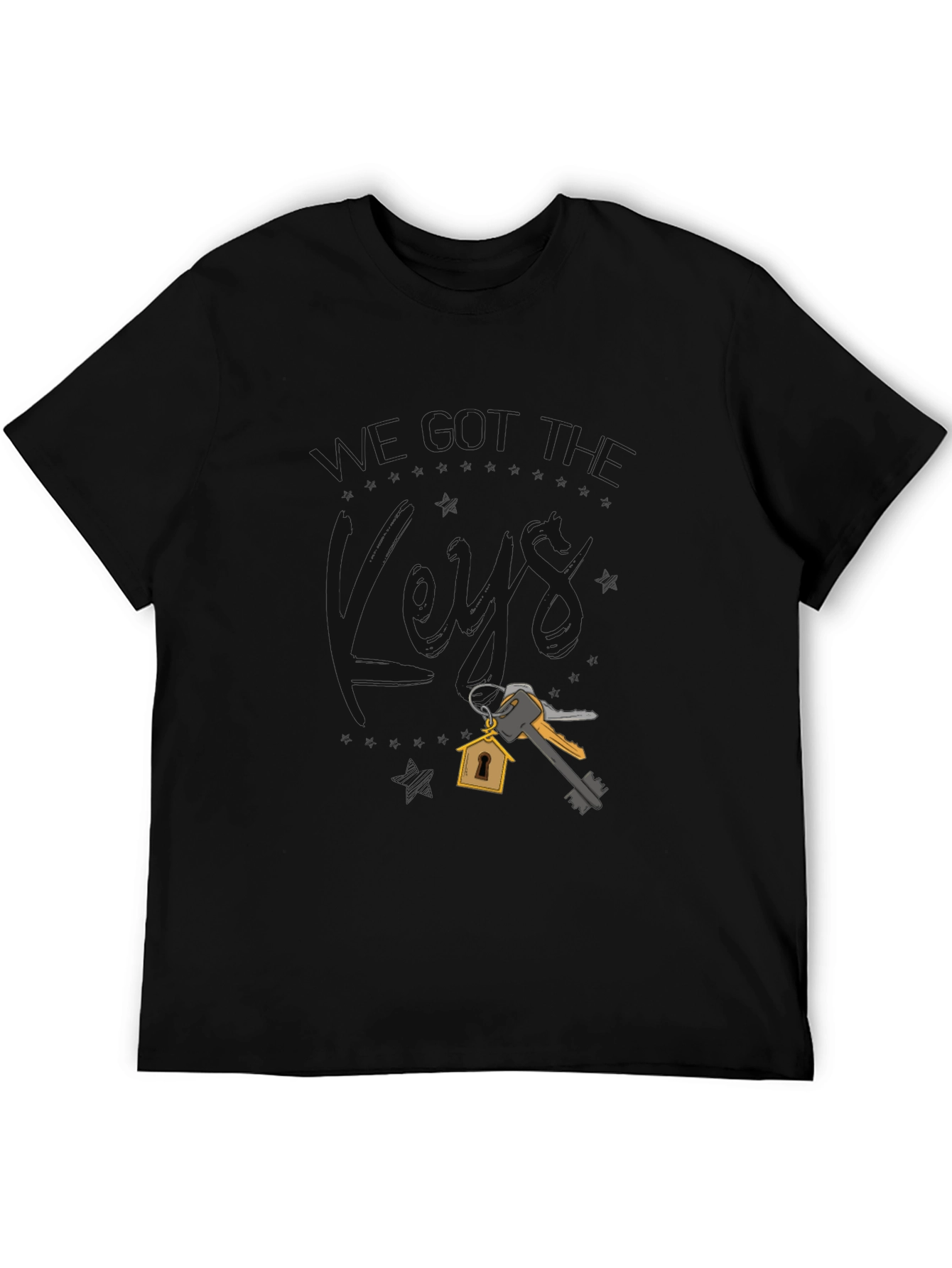 New Homeowner Keys Graphic T-Shirt