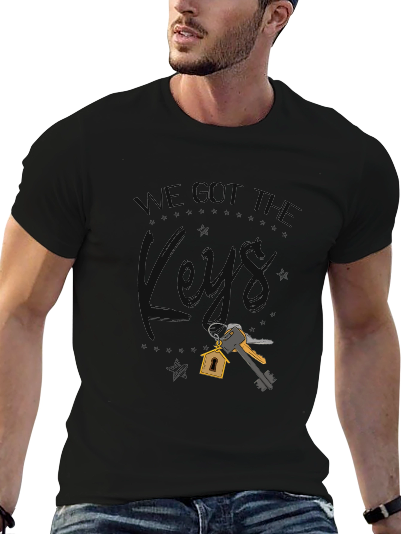 New Homeowner Keys Graphic T-Shirt