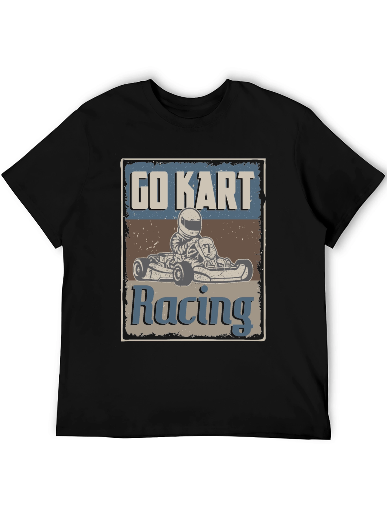 Go Kart Racing Graphic T-Shirt