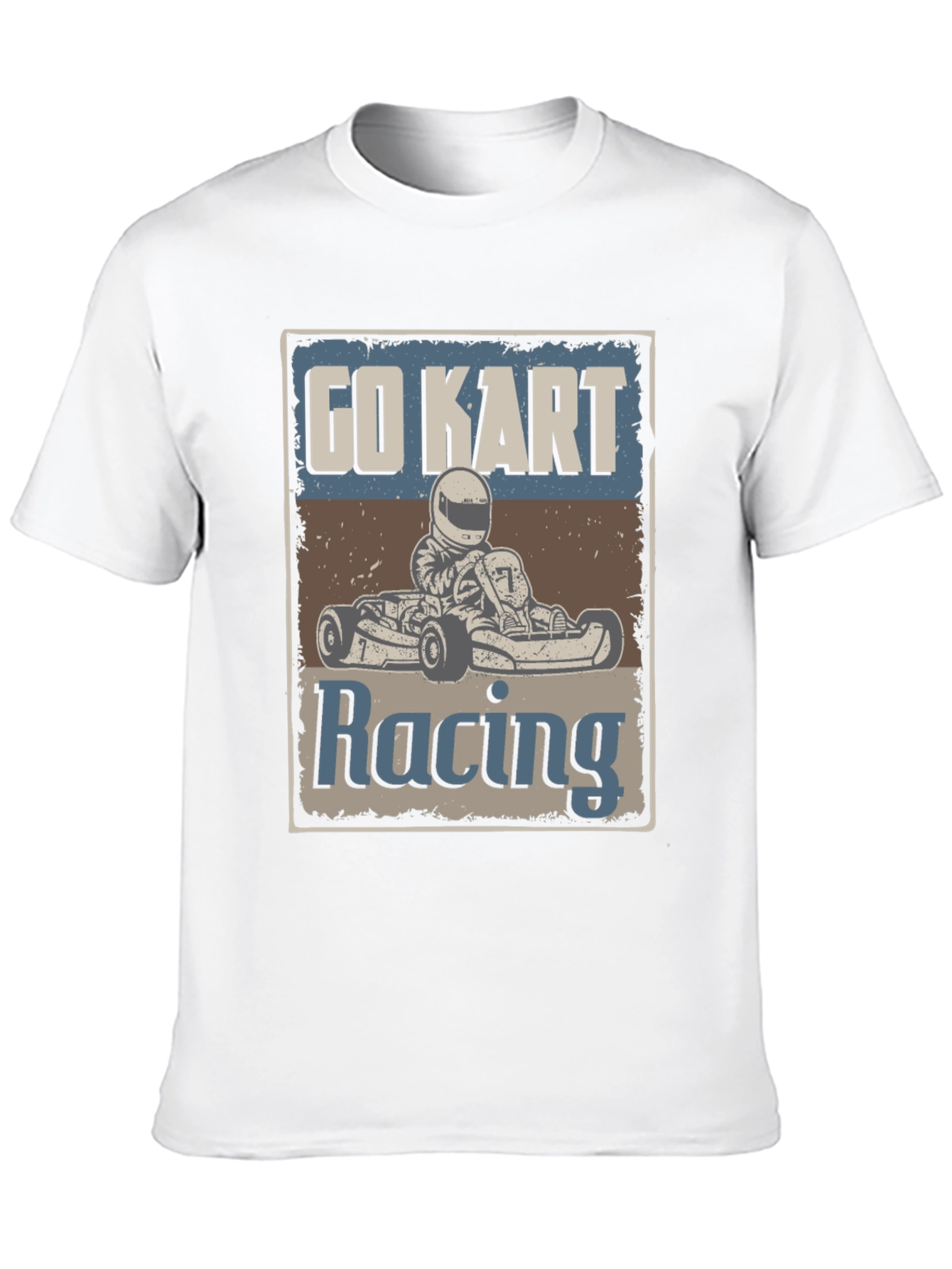 Go Kart Racing Graphic T-Shirt