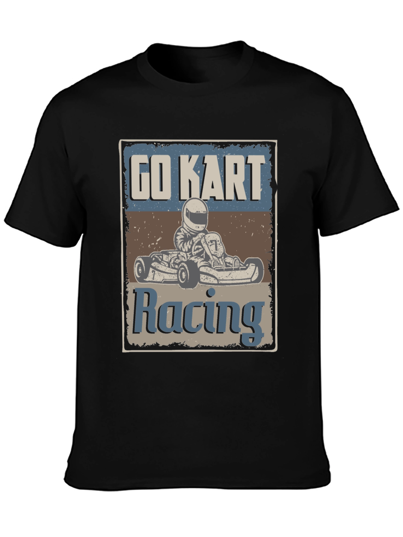 Go Kart Racing Graphic T-Shirt