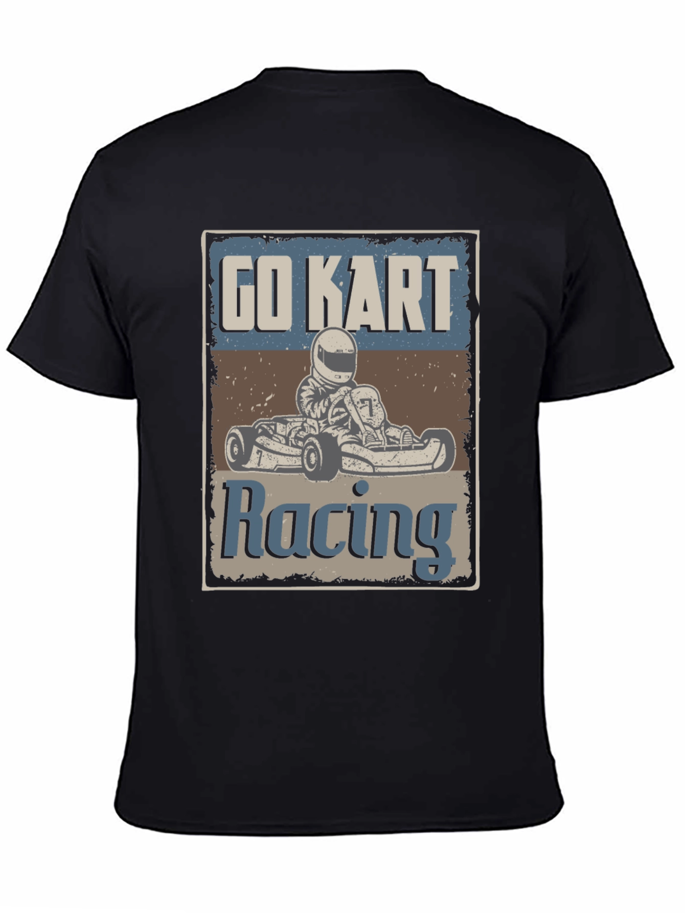 Go Kart Racing Graphic T-Shirt