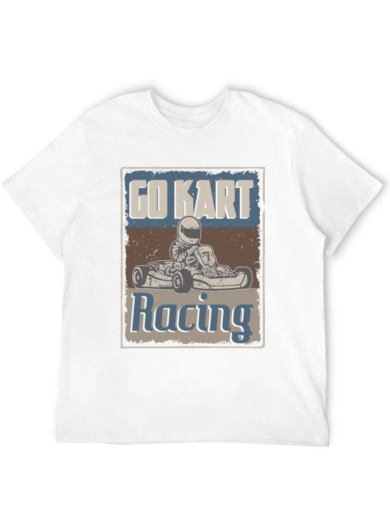 Go Kart Racing Graphic T-Shirt