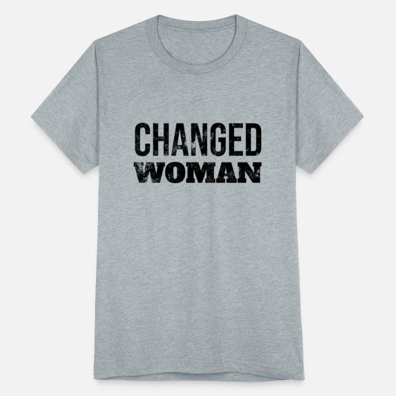 Changed Woman black lettering