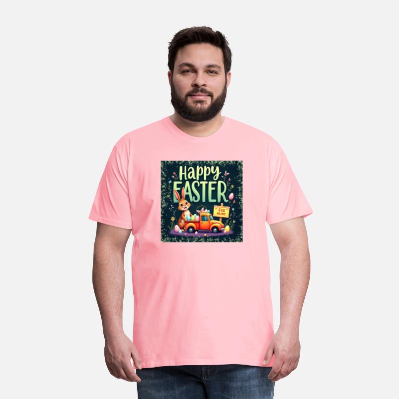 Cheerful Happy Easter Bunny Celebration