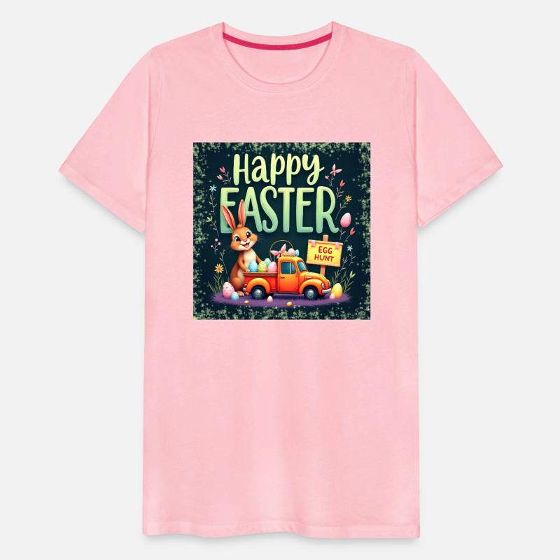 Cheerful Happy Easter Bunny Celebration
