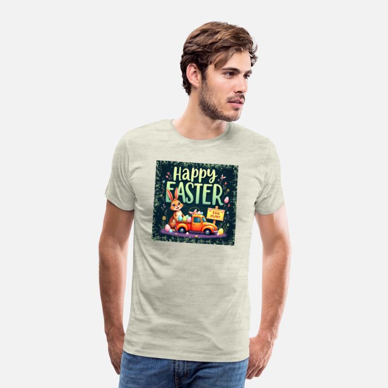 Cheerful Happy Easter Bunny Celebration