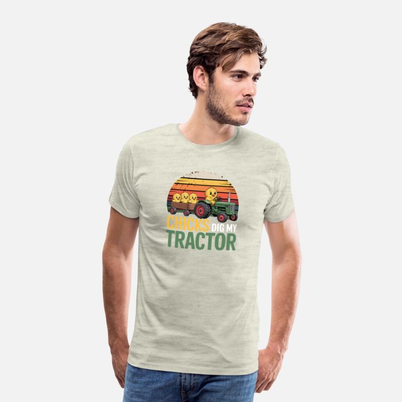 Chicks Dig My Tractor Cute Farm
