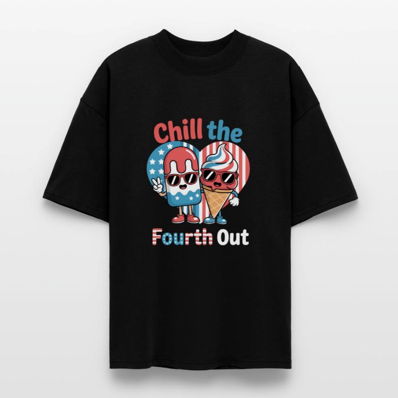 Chill The Fourth Out Patriotic Ice Cream
