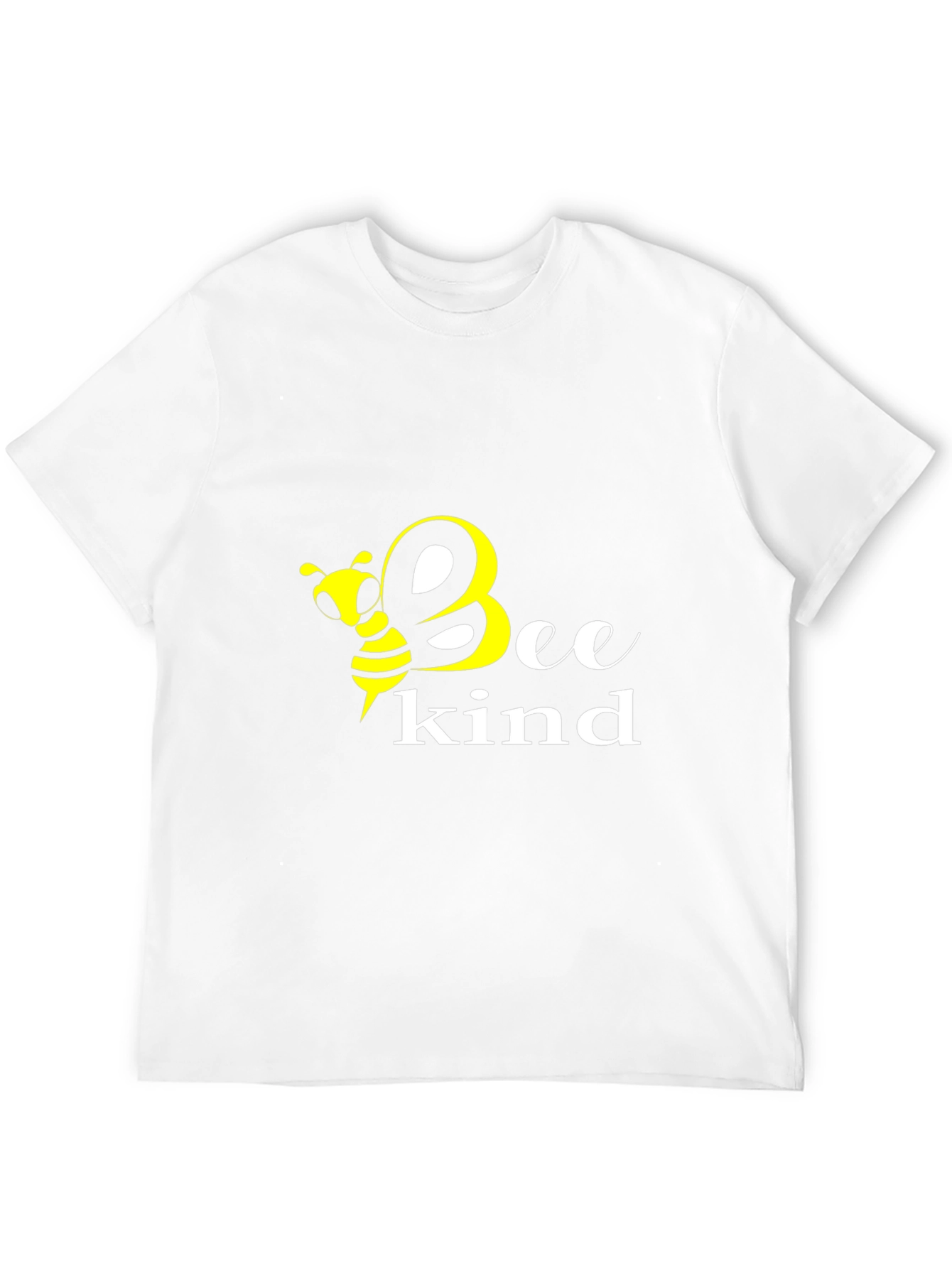 Bee Kind Graphic Tee - Black Cotton T-Shirt