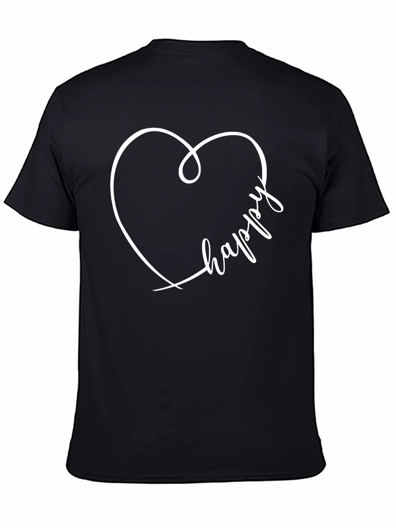 Happy Heart T-Shirt - Casual Style