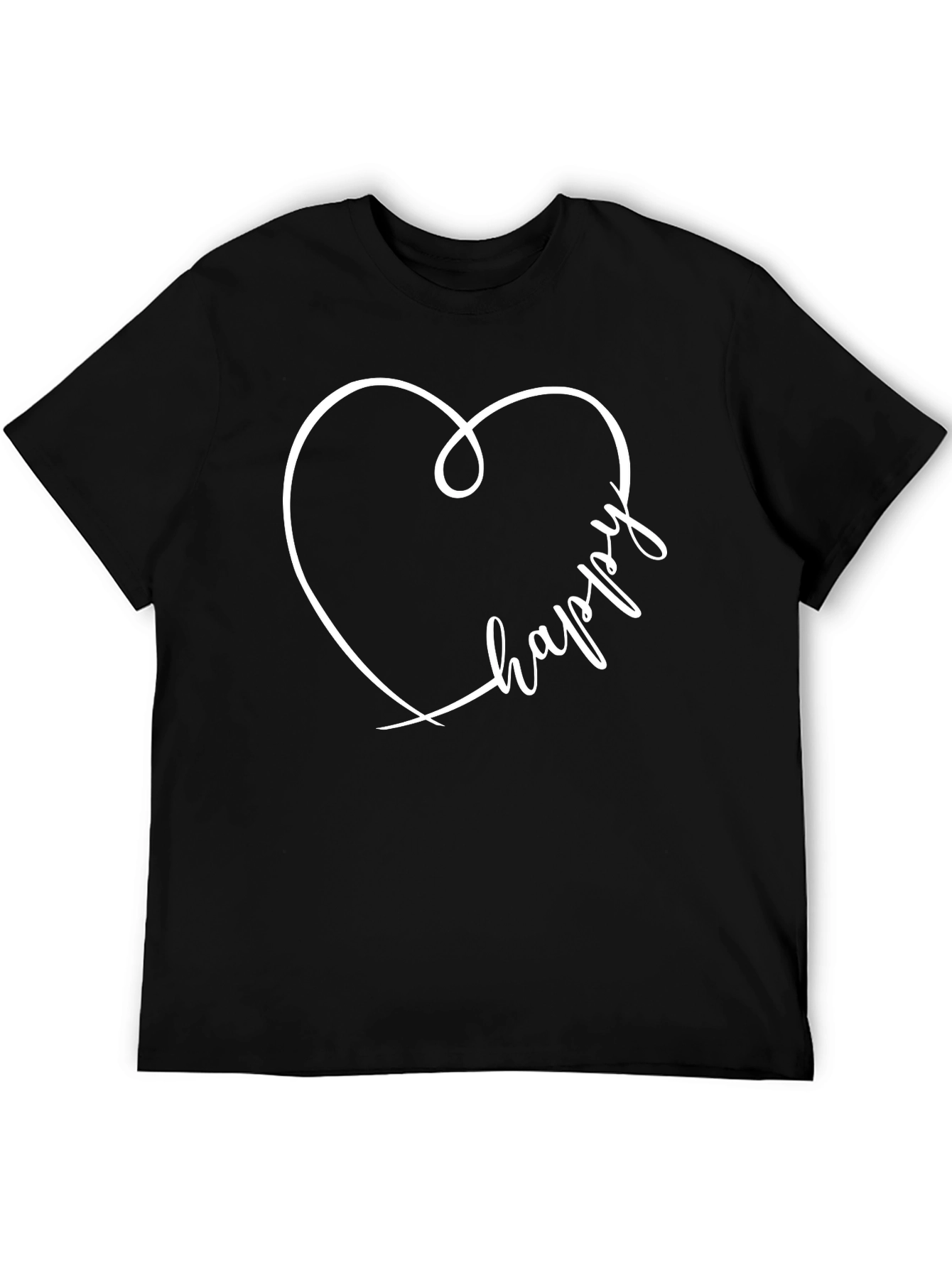 Happy Heart T-Shirt - Casual Style